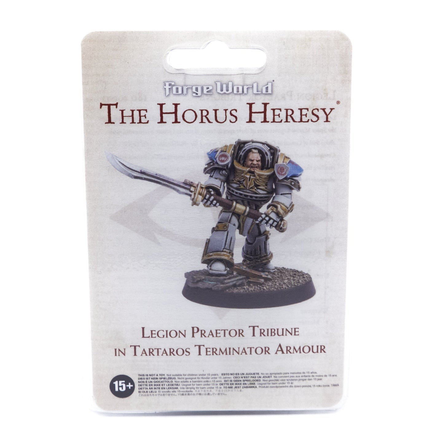 Horus Heresy - Legion Praetor Tribune in Tartaros Terminator Armour
