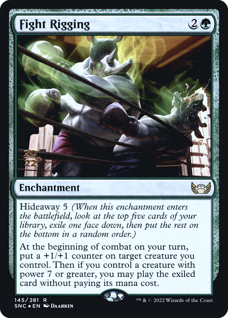Fight Rigging [Streets of New Capenna Prerelease Promos]