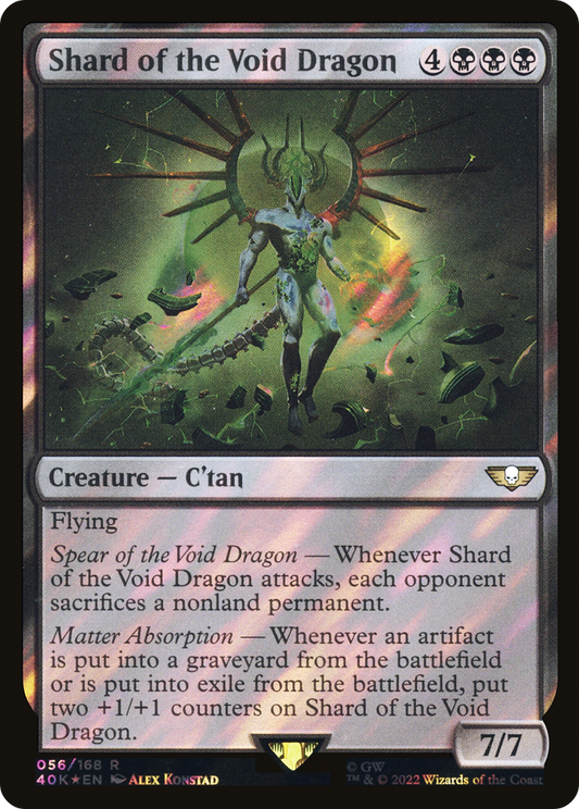 Shard of the Void Dragon (Surge Foil) [Universes Beyond: Warhammer 40,000]
