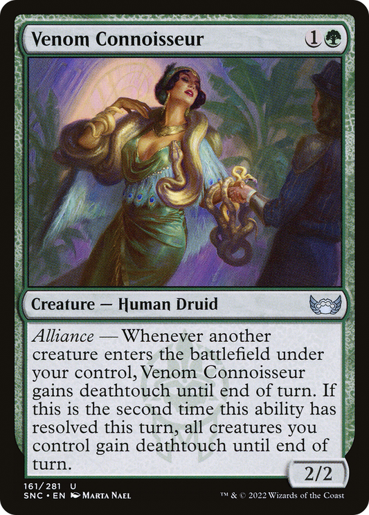 Venom Connoisseur (SNC-161) - Streets of New Capenna