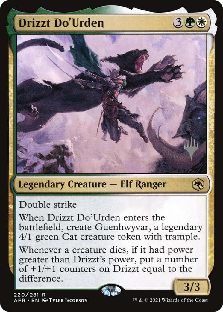 Drizzt Do'Urden (PPAFR-220) - Adventures in the Forgotten Realms Promos Foil