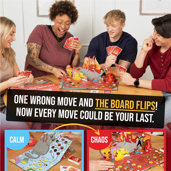 Exploding Kittens - The Board Game Super Fan Editon