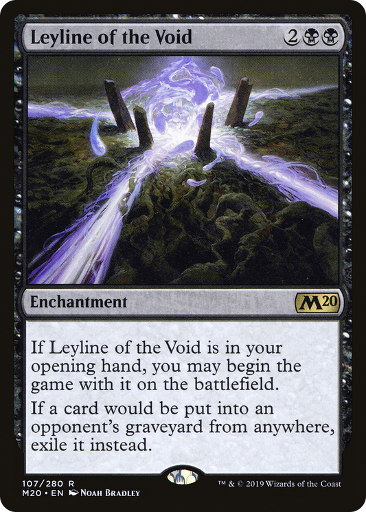 Leyline of the Void (M20-107) - Core Set 2020