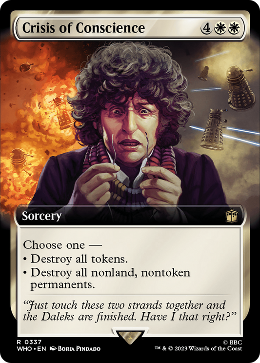 Crisis of Conscience (WHO-337) - Doctor Who: (Extended Art) Foil