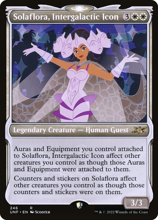 Solaflora, Intergalactic Icon (Showcase) [Unfinity]