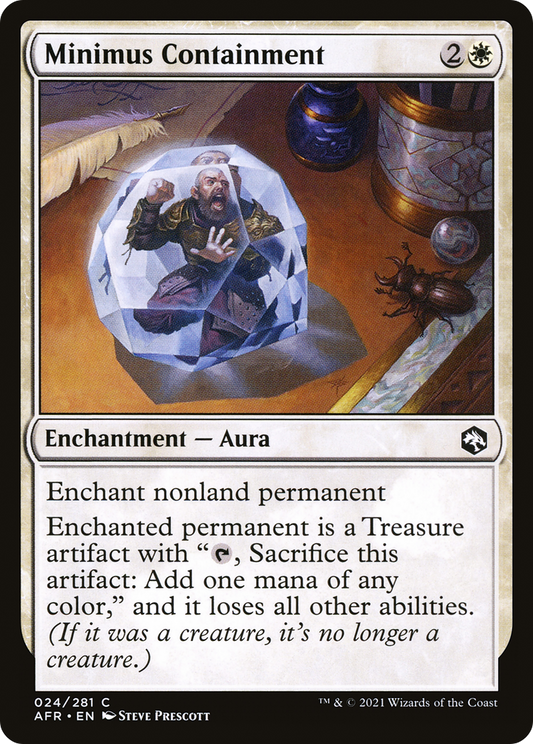 Minimus Containment (AFR-024) - Adventures in the Forgotten Realms Foil