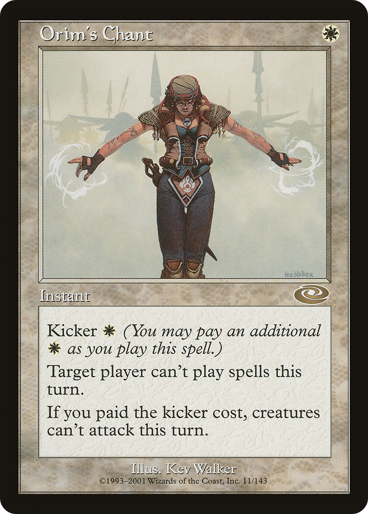 Orim's Chant (PLS-011) - Planeshift Foil