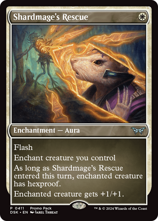 Shardmage's Rescue (PPDSK-411) - Duskmourn: House of Horror Foil