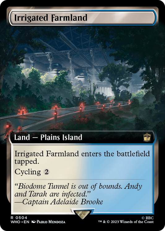 Irrigated Farmland (WHO-504) - Doctor Who: (Extended Art)