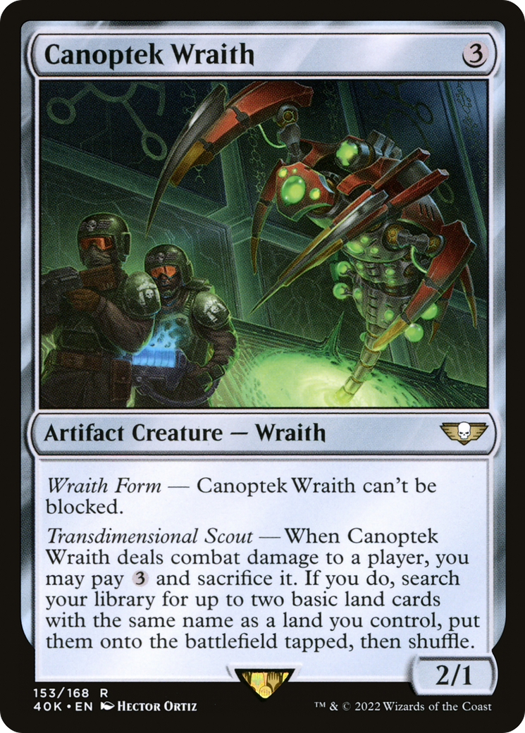 Canoptek Wraith [Universes Beyond: Warhammer 40,000]