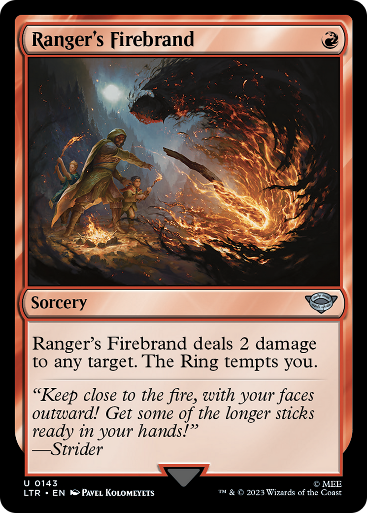 Ranger's Firebrand (LTR-143) - The Lord of the Rings: Tales of Middle-earth