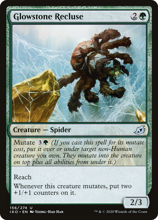 Glowstone Recluse [Ikoria: Lair of Behemoths]