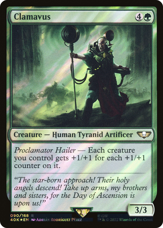 Clamavus (Surge Foil) [Universes Beyond: Warhammer 40,000]