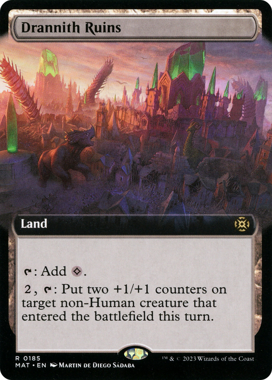 Drannith Ruins (MAT-185) - March of the Machine: The Aftermath: (Extended Art) Foil