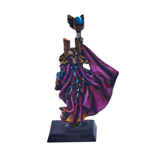 High Elf Realms - High Elf Mage (Incomplete) (Metal) (07883) - Used