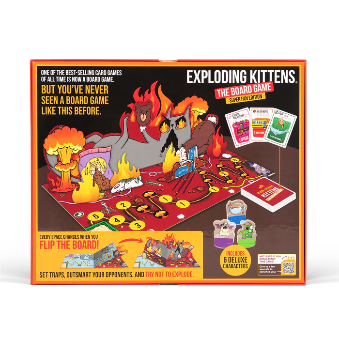 Exploding Kittens - The Board Game Super Fan Editon