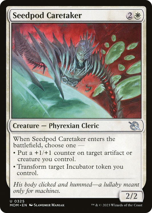 Seedpod Caretaker (MOM-325) - March of the Machine Foil