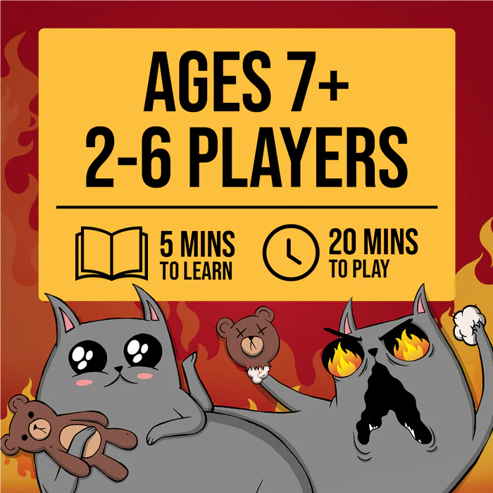 Exploding Kittens - The Board Game Super Fan Editon