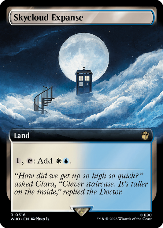 Skycloud Expanse (WHO-516) - Doctor Who: (Extended Art) Foil