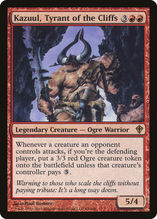 Kazuul, Tyrant of the Cliffs [Worldwake]