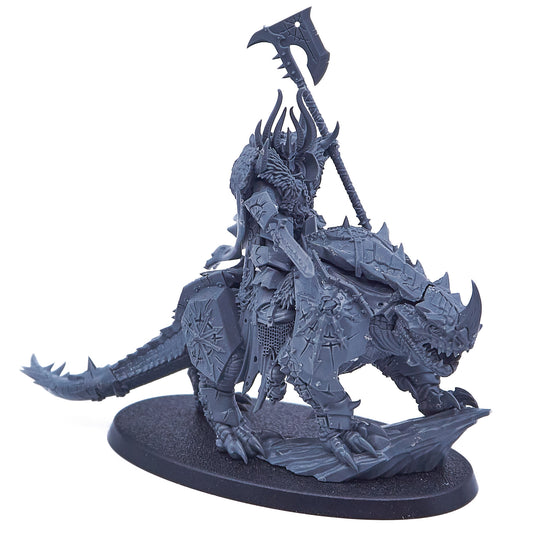 Slaves to Darkness - Chaos Lord on Karkadrak (09840-V) - Used