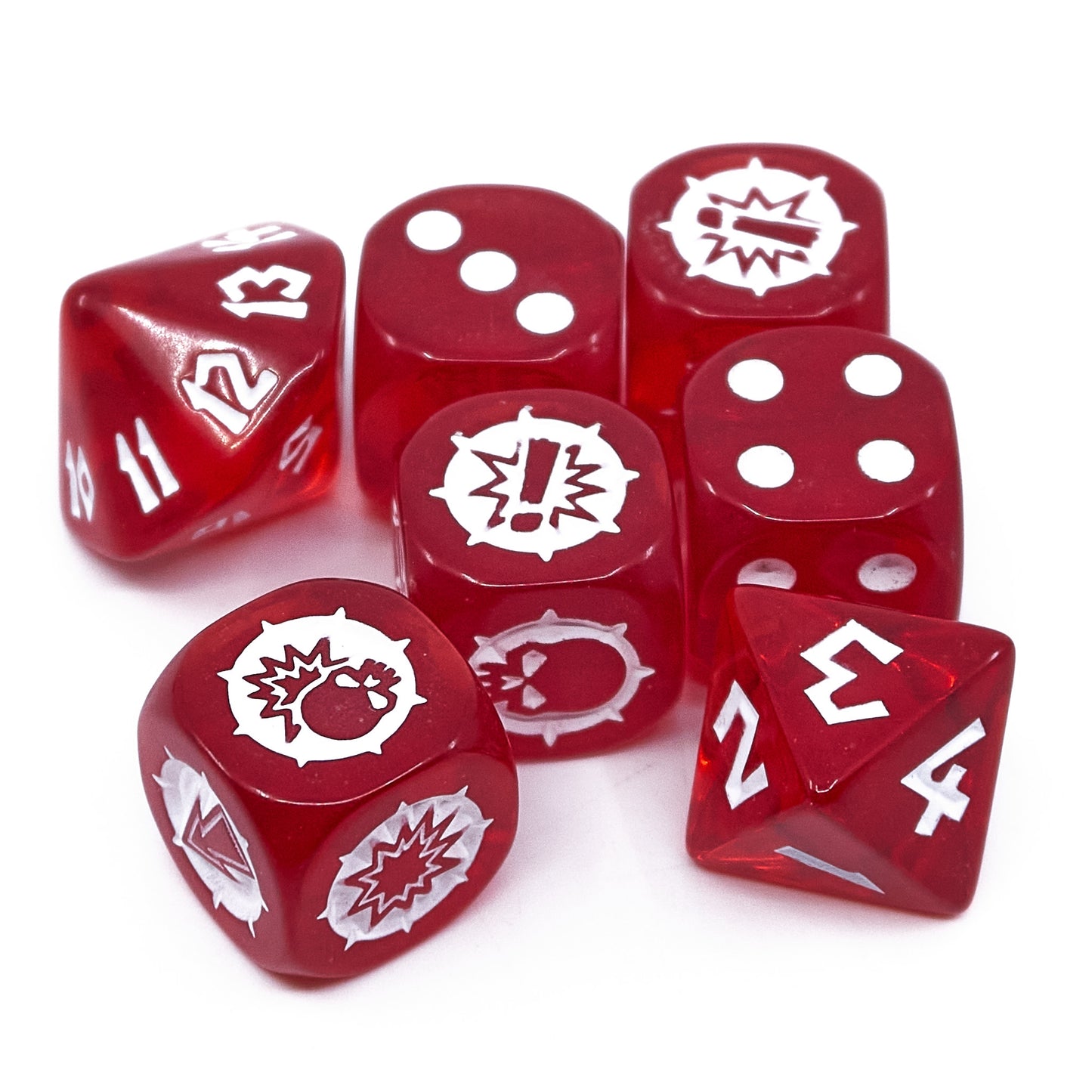 Blood Bowl - Dice Set (09870) - Used