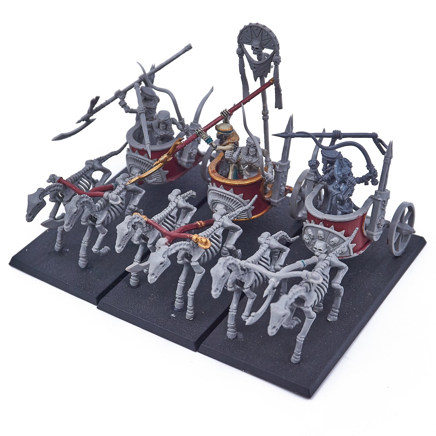 Tomb Kings of Khemri - Skeleton Chariots (09965) - Used