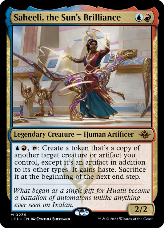 Saheeli, the Sun's Brilliance (PPLCI-239) - The Lost Caverns of Ixalan Promos