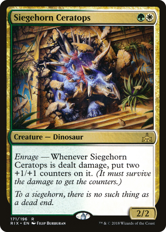 Siegehorn Ceratops [Rivals of Ixalan]