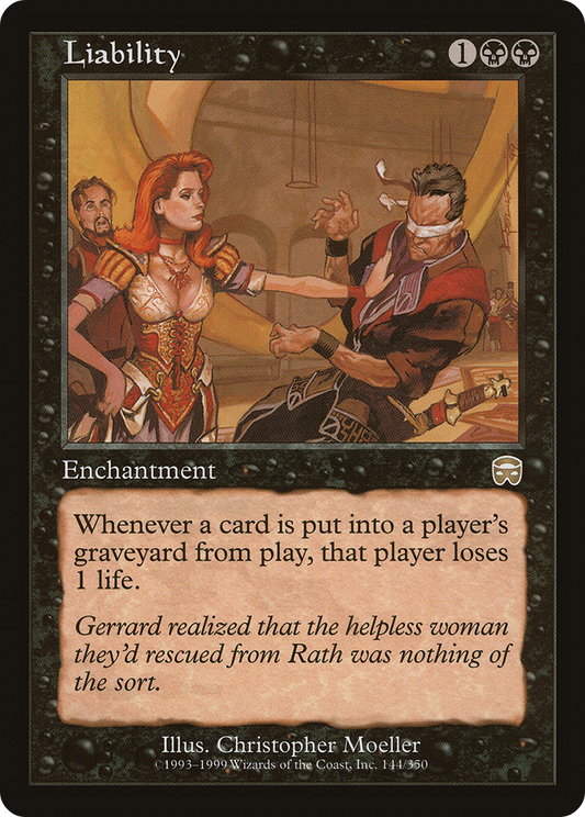 Liability (MMQ-144) - Mercadian Masques Foil