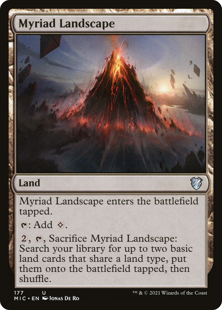 Myriad Landscape [Innistrad: Midnight Hunt Commander]