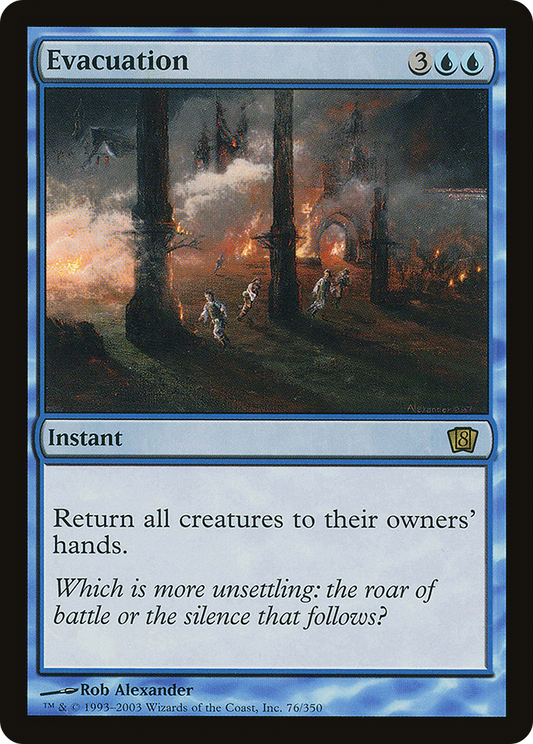 Evacuation [Eighth Edition]