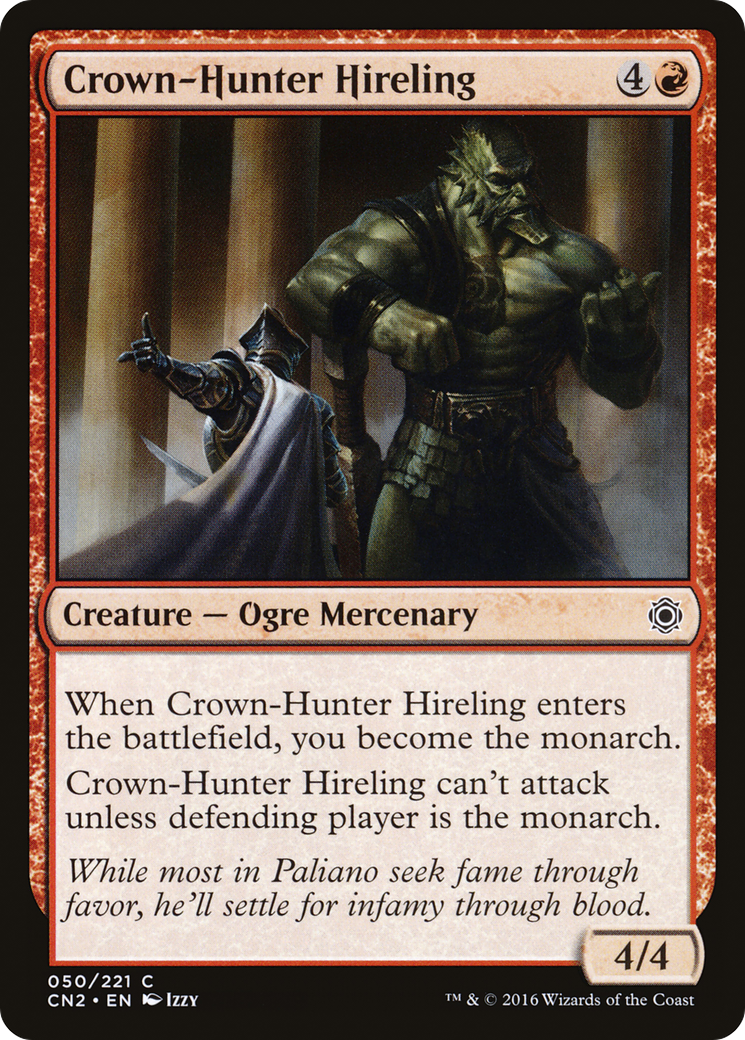 Crown-Hunter Hireling (CN2-050) - Conspiracy: Take the Crown Foil