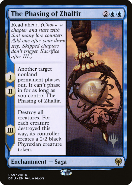 The Phasing of Zhalfir (PPDMU-059) - Dominaria United Promos