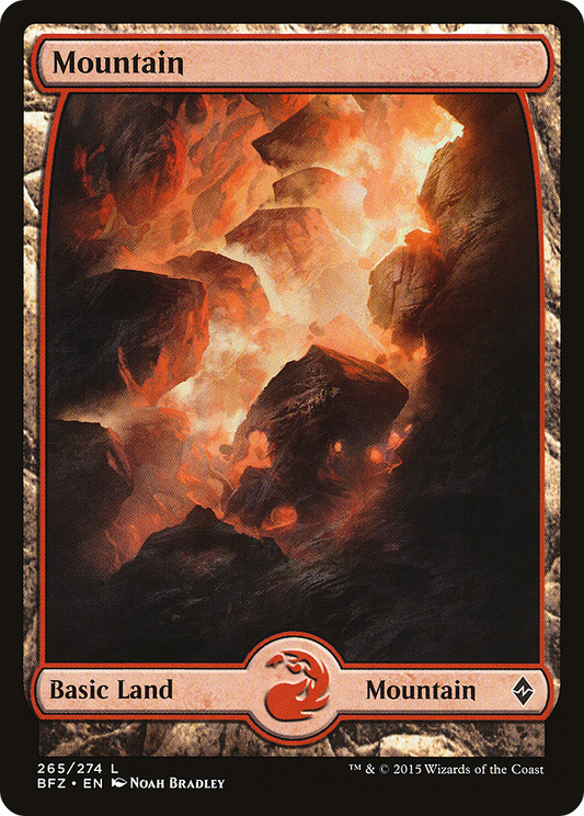 Mountain (BFZ-265) - Battle for Zendikar