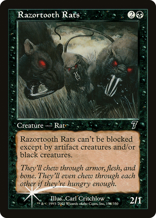 Razortooth Rats [Seventh Edition]