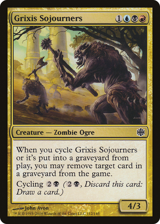 Grixis Sojourners [Alara Reborn]