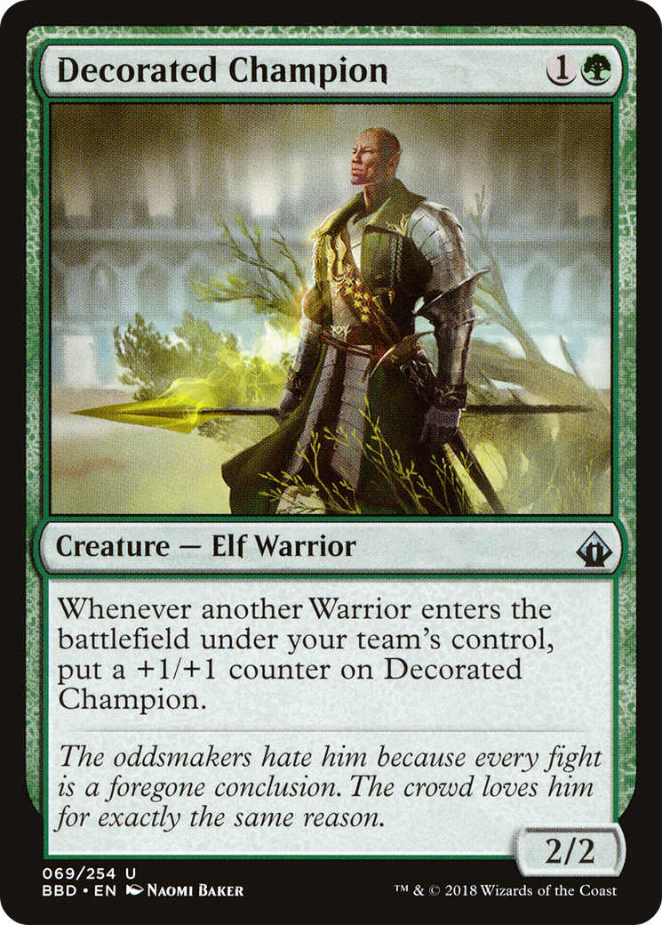 Decorated Champion (BBD-069) - Battlebond Foil