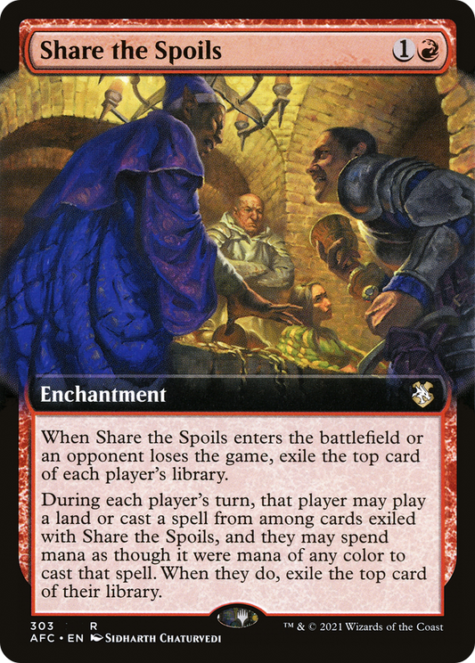 Share the Spoils (Extended) [Dungeons & Dragons: Adventures in the Forgotten Realms Commander]
