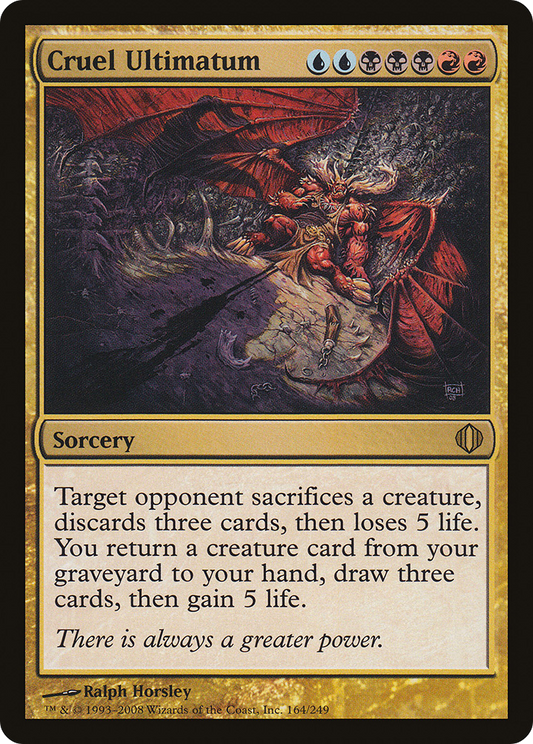 Cruel Ultimatum (ALA-164) - Shards of Alara Foil