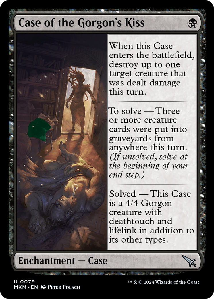 Case of the Gorgon's Kiss (MKM-079) - Murders at Karlov Manor Foil