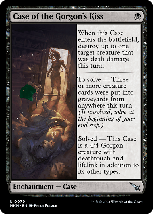 Case of the Gorgon's Kiss (MKM-079) - Murders at Karlov Manor Foil