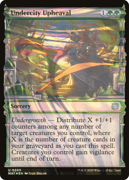 Undercity Upheaval (Showcase Halo Foil) [March of the Machine: The Aftermath]