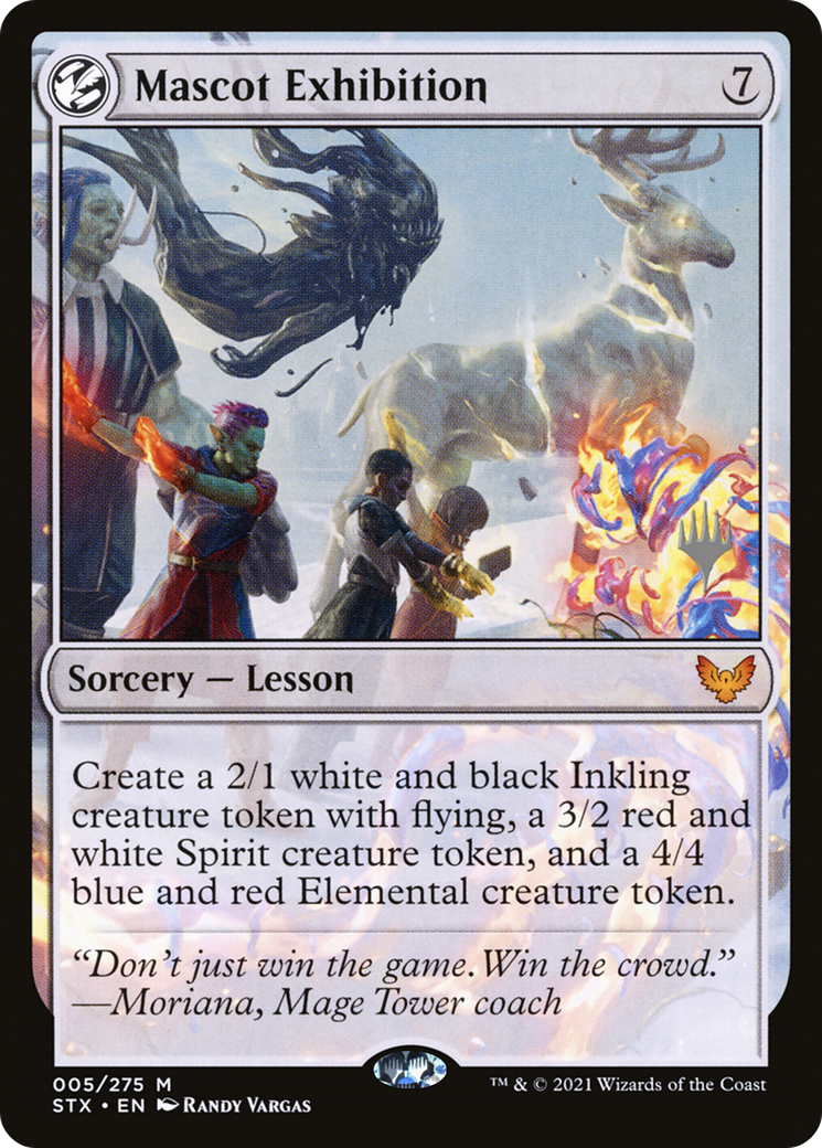 Mascot Exhibition (PPSTX-005) - Strixhaven: School of Mages Promos: (lesson) Foil
