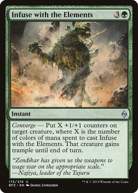 Infuse with the Elements [Battle for Zendikar]