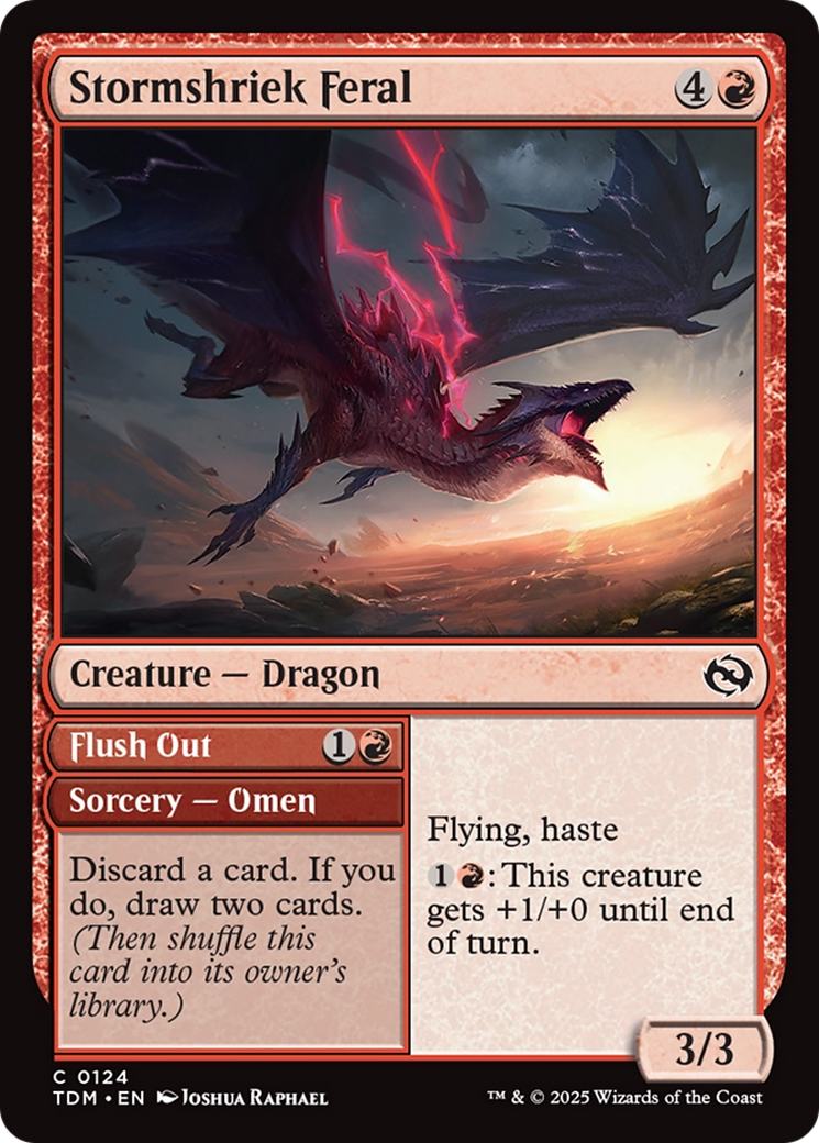 Stormshriek Feral [Tarkir: Dragonstorm]