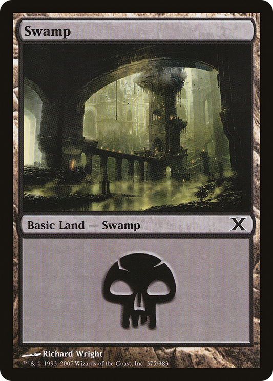 Swamp (375) [Tenth Edition]