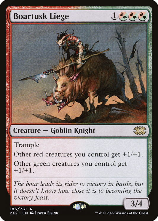 Boartusk Liege [Double Masters 2022]