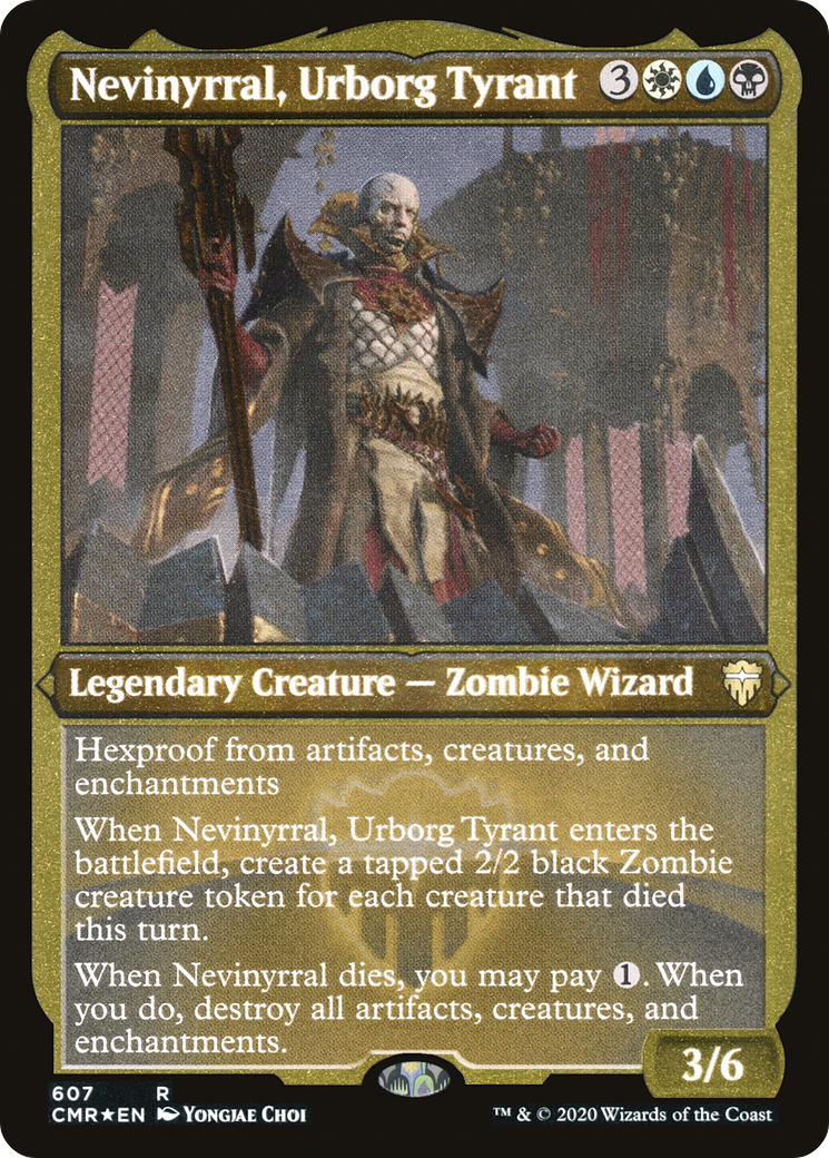 Nevinyrral, Urborg Tyrant (CMR-607) - Commander Legends Foil