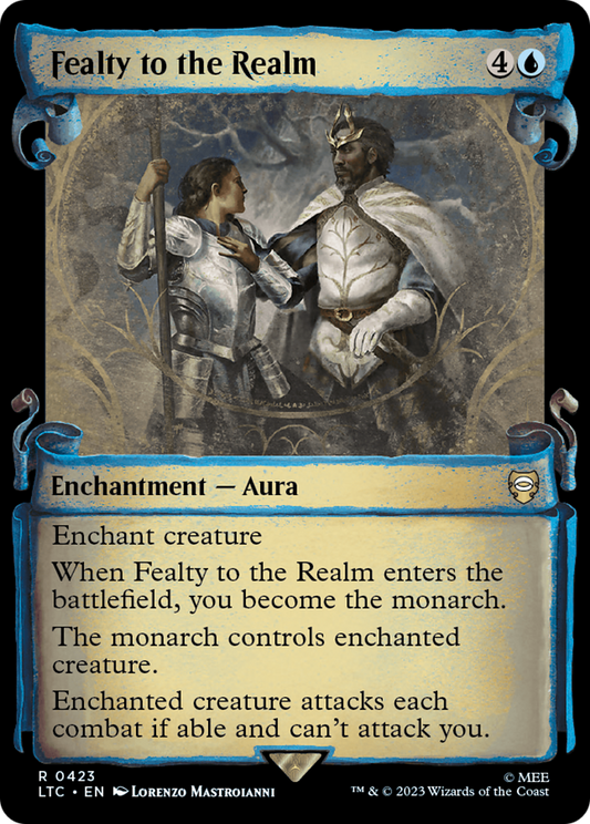Fealty to the Realm (LTC-423) - Tales of Middle-earth Commander: (Showcase) Foil